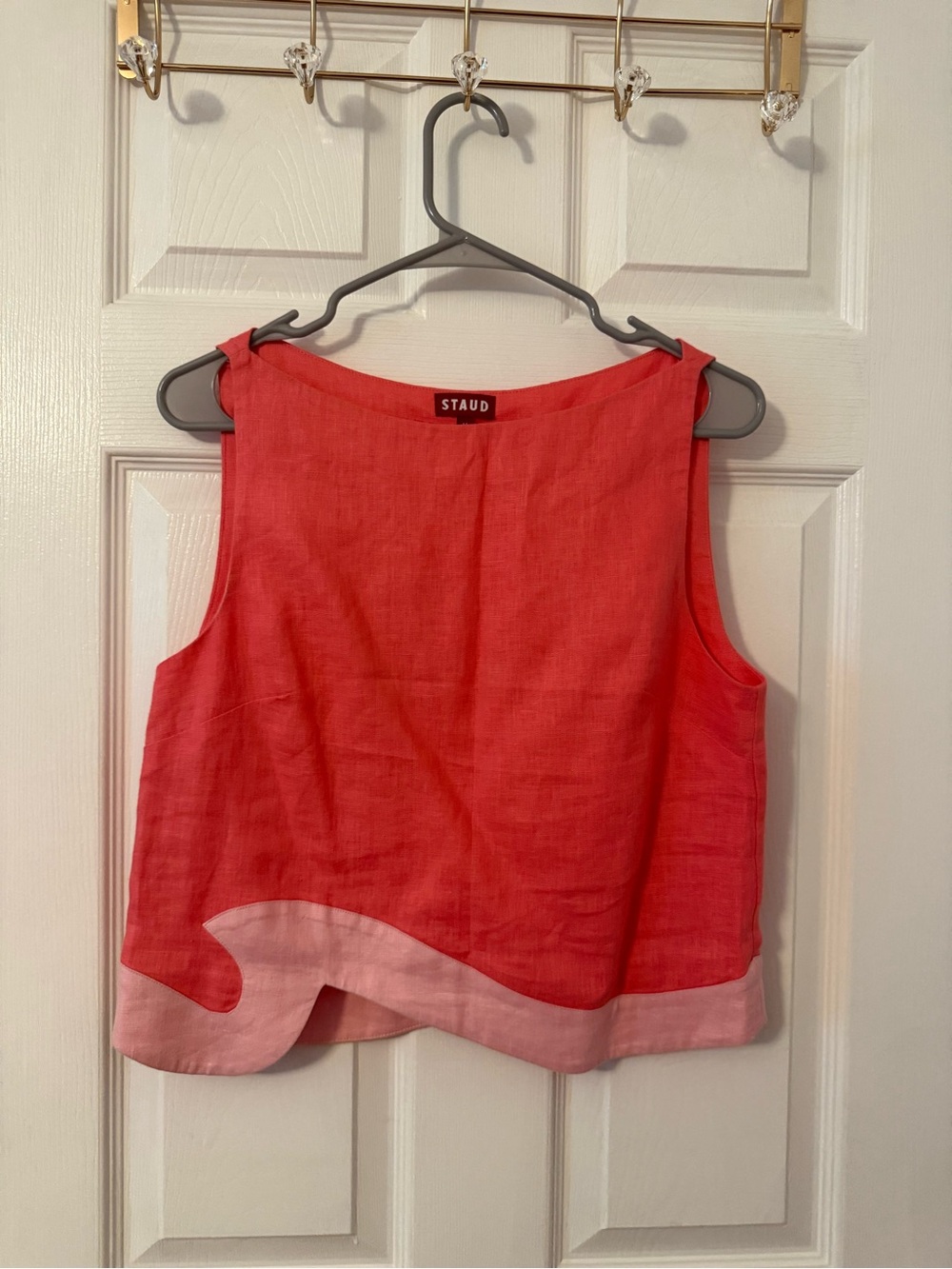 STAUD Raphael Linen Top